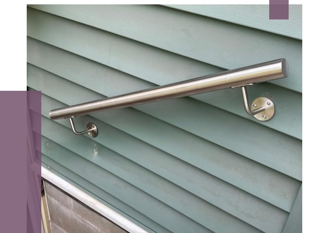 Поручни из нержавеющей стали в Орехове-Зуеве от 7815 руб.  | ПРОЛЁТ-Рхв