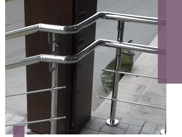 Монтаж поручней из нержавеющей стали в Орехове-Зуеве качественно и быстро